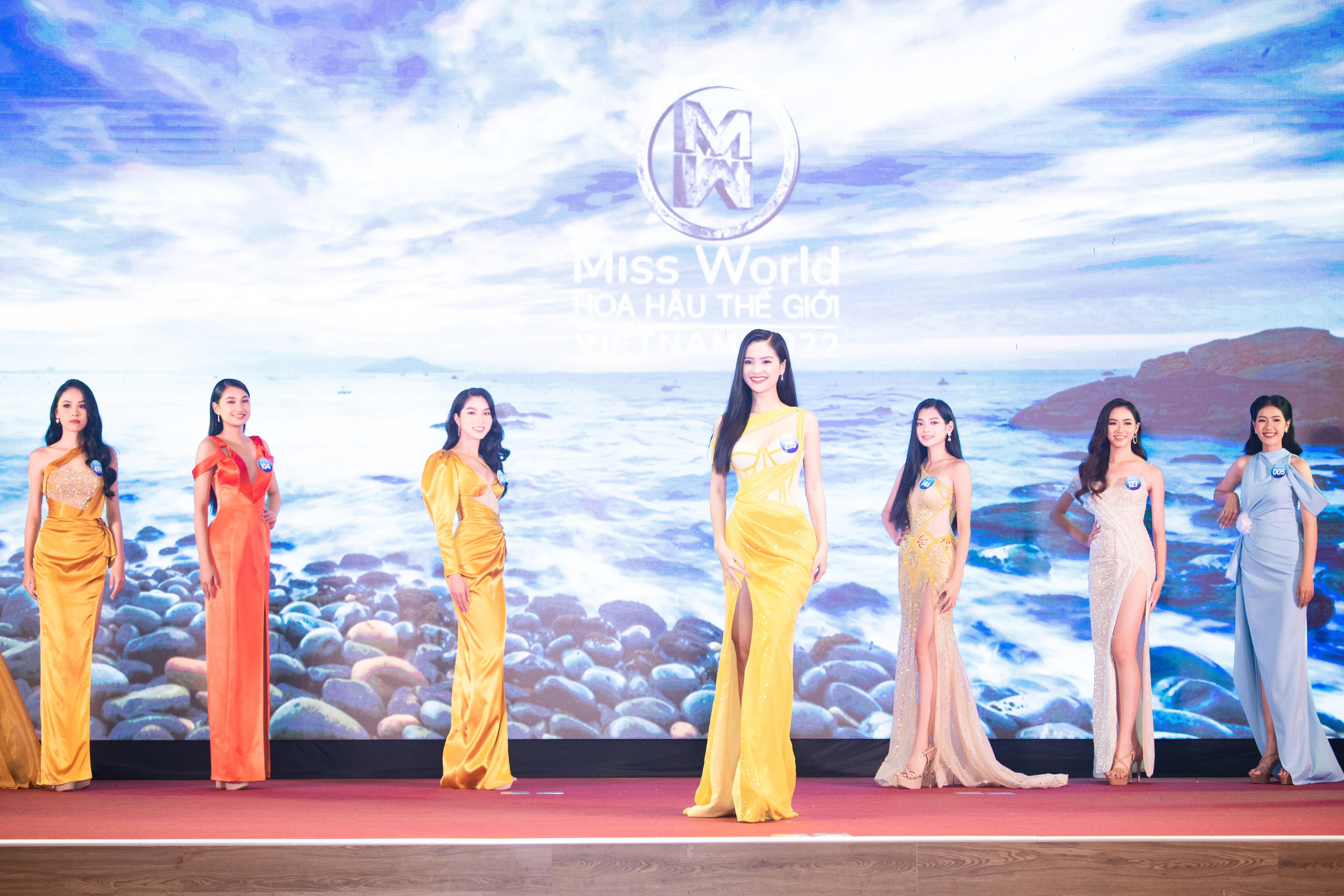 38 cô gái vòng Chung kết toàn quốc Miss World Vietnam - Hoa hậu Thế giới Việt Nam 2022.