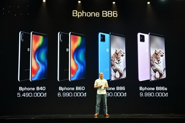 Bkav chính thức ra mắt Bphone B86 không phím bấm