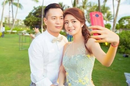 An Dĩ Hiên và chồng tỷ phú khoe ảnh du lịch ở Việt Nam