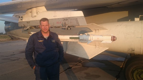 Thiếu tá không quân Nga trên máy bay bị bắn rơi