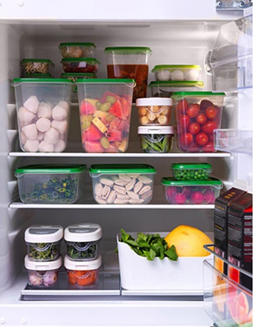 Thức ăn chín có thể để trong tủ lạnh từ 1-2 ngày. 