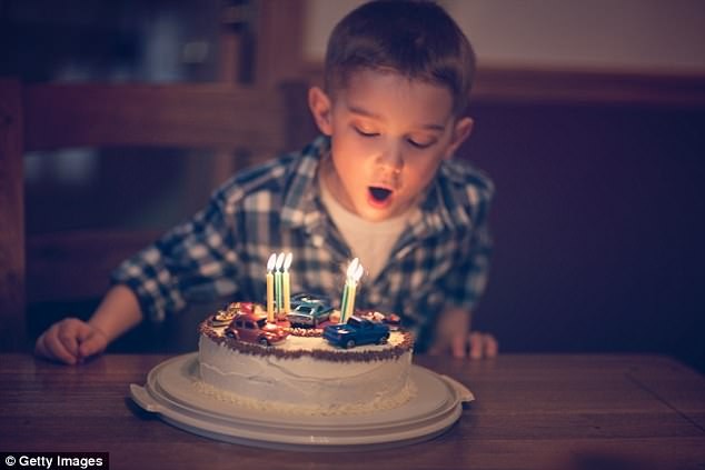 Thổi nến sinh nhật làm vi khuẩn trên bánh tăng 14 lần