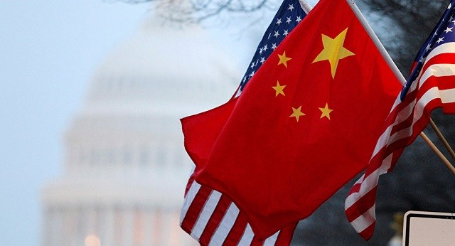 Quốc kỳ Trung Quốc và Mỹ