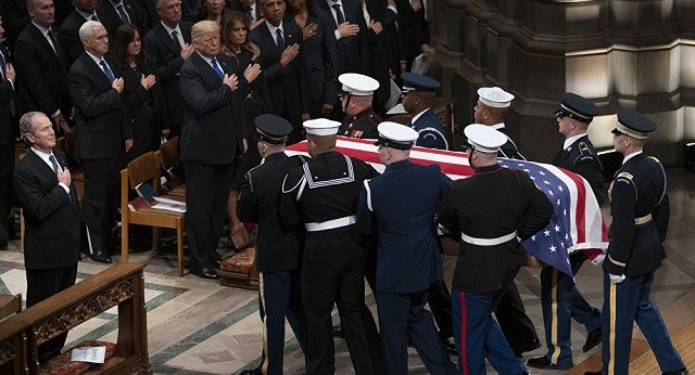 Tang lễ cựu Tổng thống Mỹ George H.W Bush