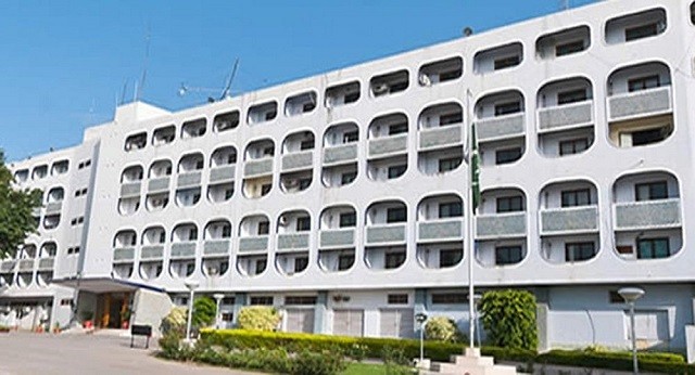 Bộ Ngoại giao Pakistan.
