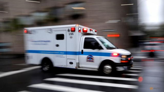 Xe cứu thương tại New York, Mỹ.