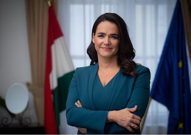 Katalin Novak, nữ Tổng thống 44 tuổi của Hungary.