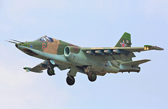 Một chiếc Su-25 của Nga.