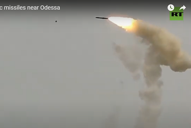 Nga phóng tên lửa vào Odessa.