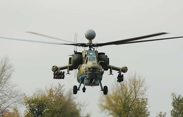 Tên lửa dẫn đường mới được dùng từ trực thăng tấn công Mi-28NM.