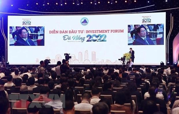 Quang cảnh Diễn đàn Đầu tư Đà Nẵng năm 2022. Ảnh: Dương Giang/TTXVN 