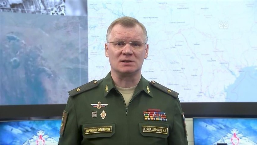 Phát ngôn viên Bộ Quốc phòng Nga Konashenkov.
