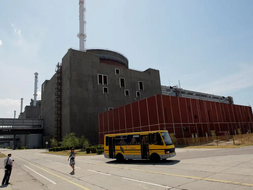 Nhà máy điện hạt nhân Zaporizhzhya.