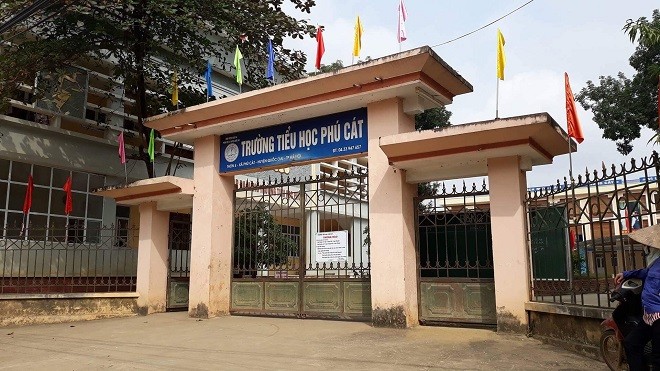 Trường Tiểu học Phú Cát.