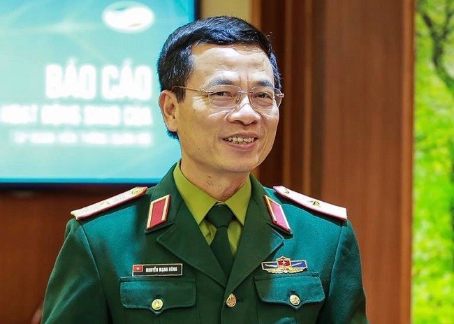 Quyền Bộ trưởng Bộ Thông tin và Truyền thông - Thiếu tướng Nguyễn Mạnh Hùng