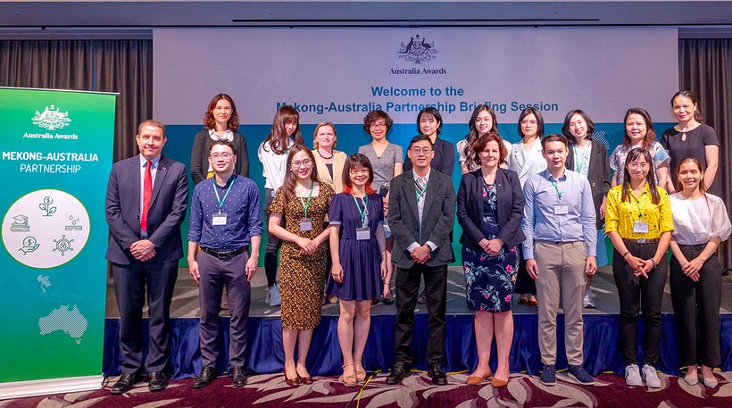 Năm nay, chính phủ Australia cấp thêm 10 suất học bổng trong khuôn khổ chương trình Đối tác Mekong-Australia