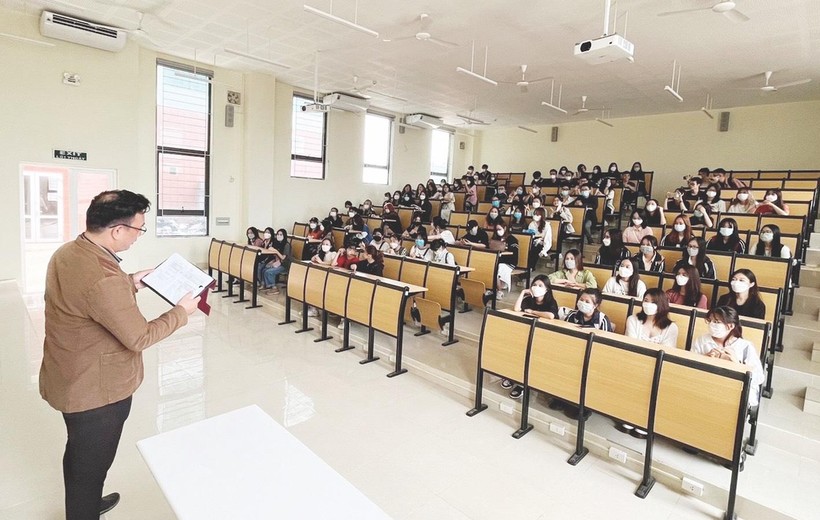 Đại học Quốc gia Hà Nội đưa vào sử dụng tổ hợp giảng đường đầu tiên tại Hòa Lạc ảnh 1