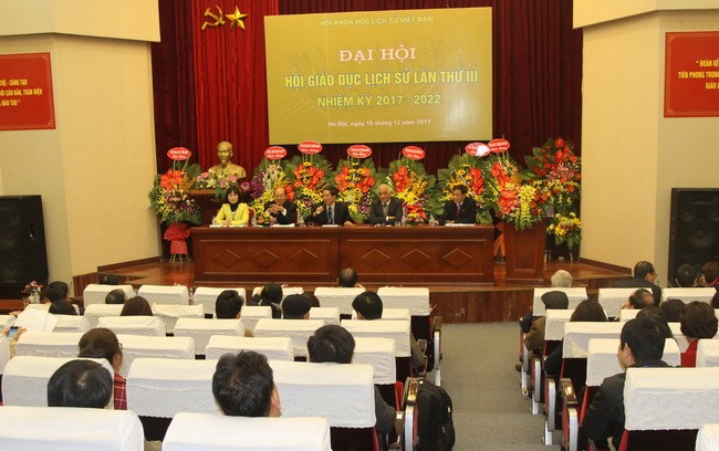 Hội Giáo dục Lịch sử Việt Nam tổ chức Đại hội lần thứ ba