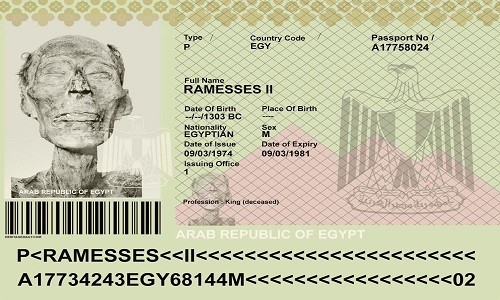 Bí ẩn xác ướp pharaoh Ai Cập duy nhất được cấp hộ chiếu 