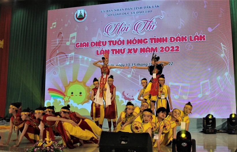 Bế mạc Hội thi Giai điệu tuổi hồng tỉnh Đắk Lắk năm 2022 ảnh 2