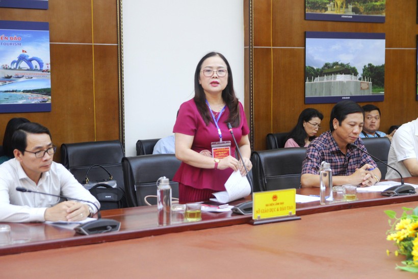 Bộ trưởng Nguyễn Kim Sơn 'tiếp lửa' cho ngành Giáo dục Quảng Trị ảnh 2