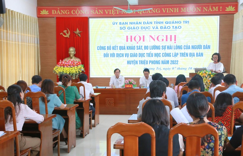 Người dân đánh giá sự hài lòng đối với dịch vụ giáo dục công lập Quảng Trị ảnh 3