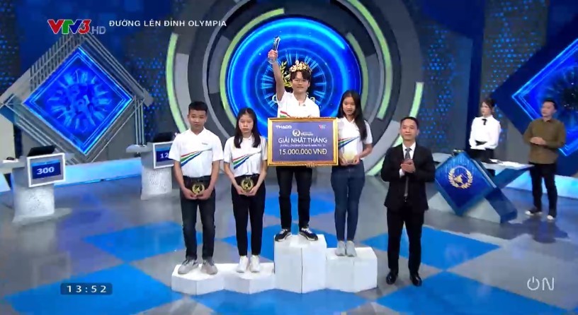 Phan Lê Thúc Bảo giành vé vào cuộc thi quý Olympia