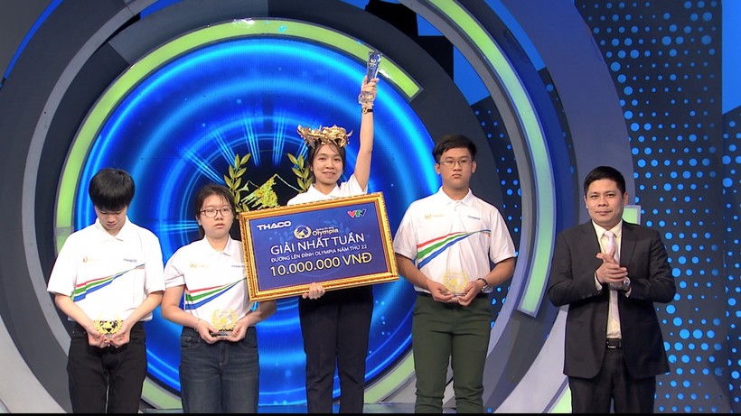 Nguyễn Ngọc Linh giành vòng nguyệt quế cuộc thi tuần Olympia