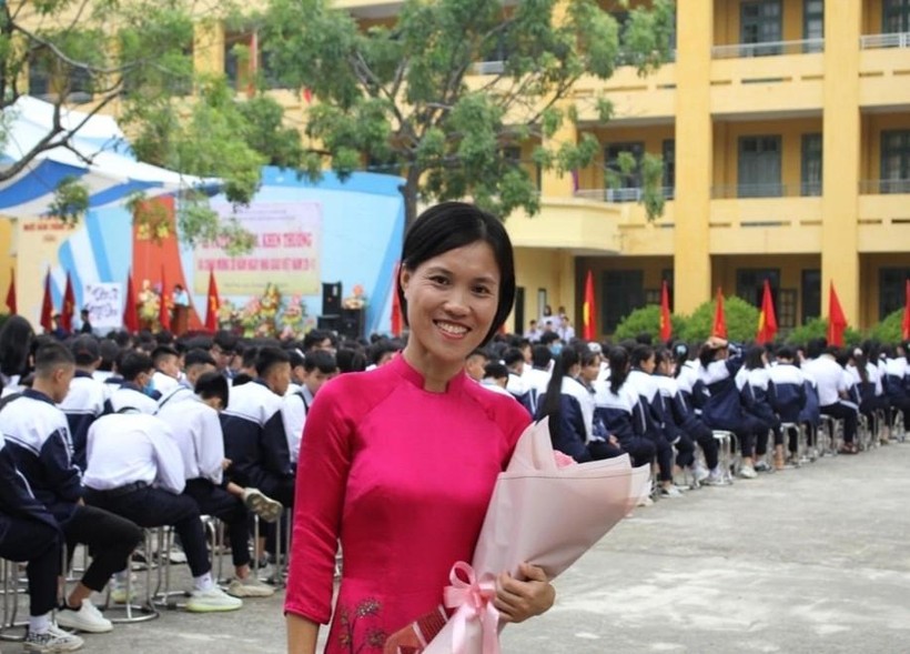 Cô Nguyễn Thị Thu Hương- giáo viên Trường THPT Minh Phú