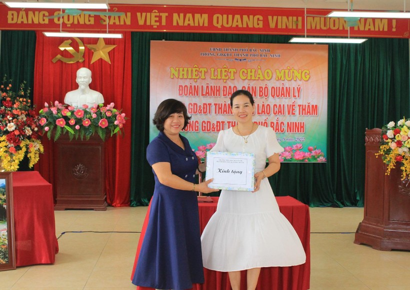 TP Bắc Ninh và Lào Cai hợp tác nâng cao chất lượng giáo dục ảnh 5