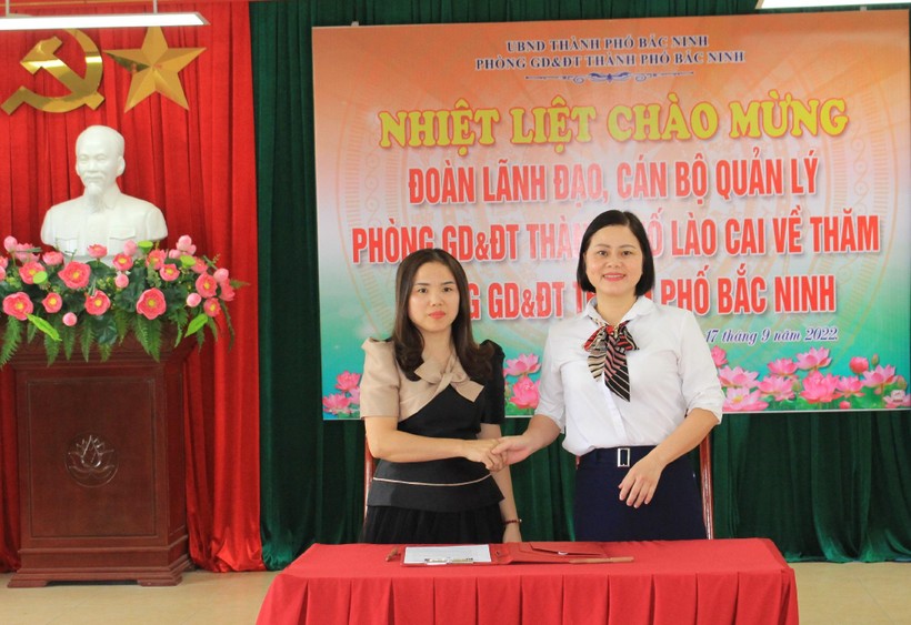 TP Bắc Ninh và Lào Cai hợp tác nâng cao chất lượng giáo dục ảnh 7