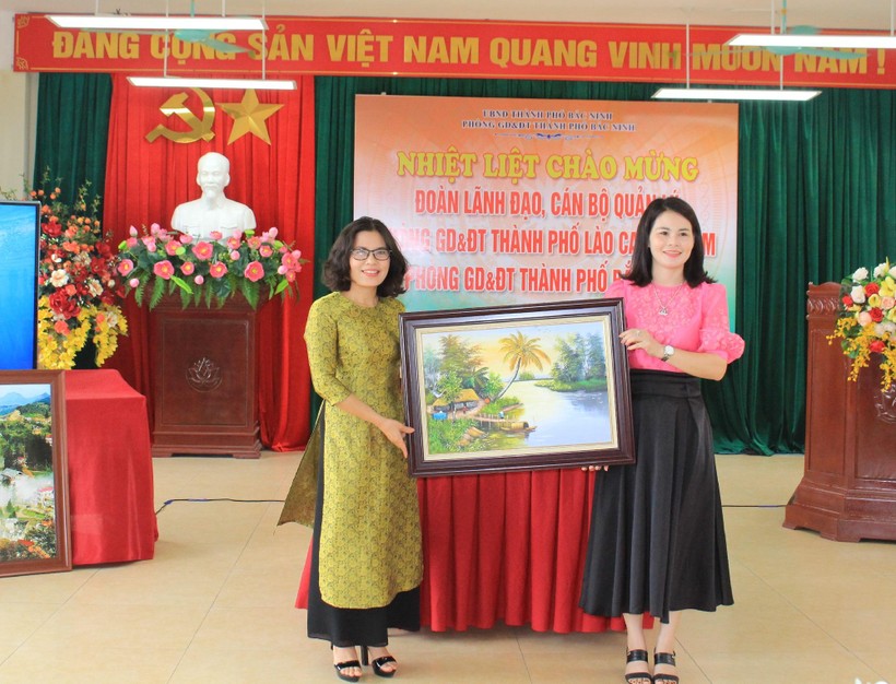 TP Bắc Ninh và Lào Cai hợp tác nâng cao chất lượng giáo dục ảnh 4