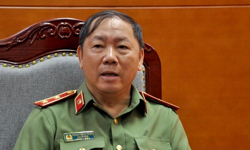 Trung tướng Hoàng Phước Thuận, Cục trưởng Cục An ninh mạng.
