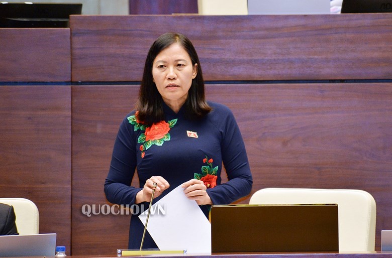 Bà Lê Thị Nga - Chủ nhiệm Ủy ban Tư pháp của Quốc hội