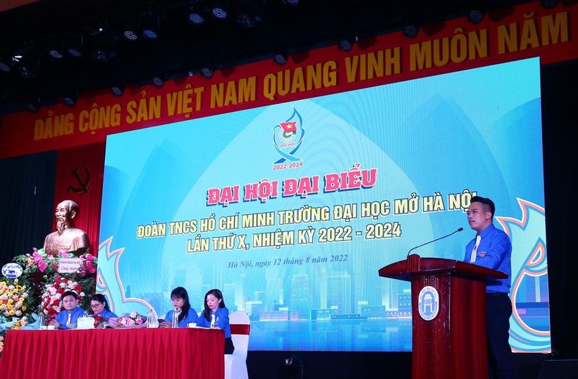 Đoàn Trường ĐH Mở Hà Nội tổ chức Đại hội đại biểu lần thứ X ảnh 3