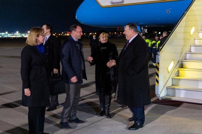 Ngoại trưởng Mỹ Mike Pompeo đã có chuyến thăm chính thức tới Ukraine