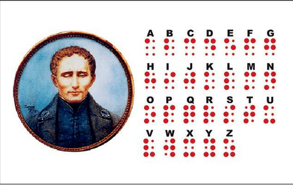 Louis Braille phát minh ra bảng chữ nổi.