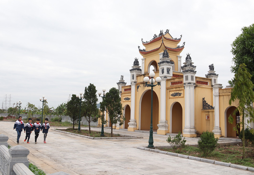 Đền thờ tiến sĩ Thân Nhân Trung tại Bắc Giang.