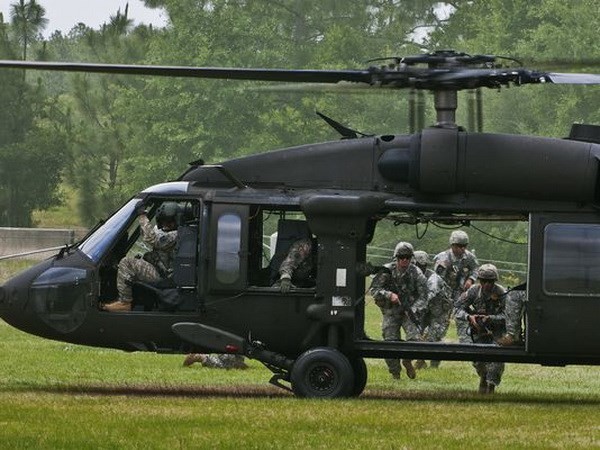 Trực thăng của Lục quân Mỹ bị rơi, 11 binh sỹ mất tích