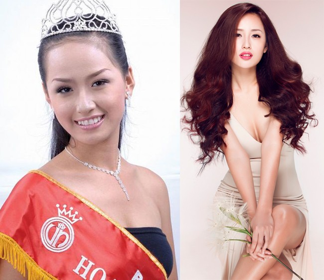 5 Hoa hậu Việt đẹp bất ngờ sau khi giành vương miện