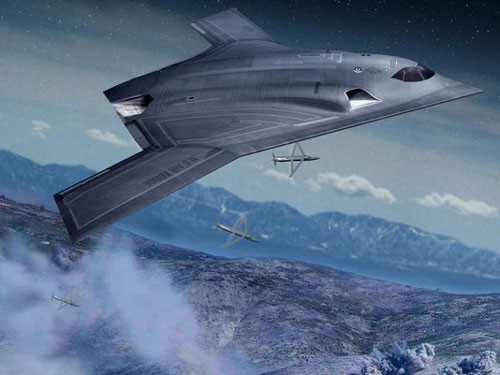Máy bay ném bom Mỹ có thể ở cả giờ trong không phận TQ