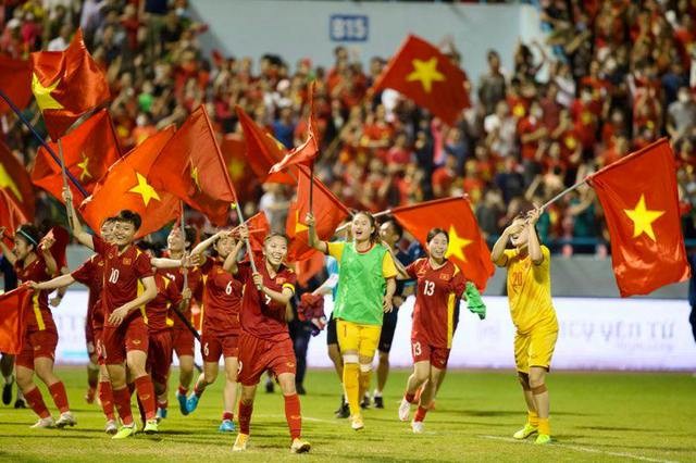 Bóng đá nữ mang về Huy chương Vàng quý giá cho đoàn thể thao Việt Nam.
