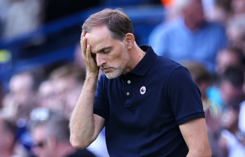 Thomas Tuchel thất vọng khi Chelsea thua Leeds Utd 0-3 ở vòng 3 Ngoại hạng Anh. 