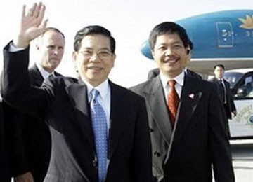 Chủ tịch nước Nguyễn Minh Triết sẽ hội kiến với Tổng thống Mỹ Obama