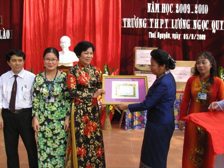 Trường THPT Lương Ngọc Quyến bước vào năm học thứ 64