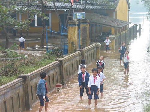 Ngành giáo dục Thừa Thiên Huế ước thiệt hại trên 28 tỉ đồng