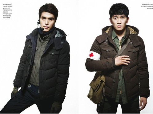 Bốn diễn viên hàng đầu xứ Hàn cùng thể hiện vẻ nam tính