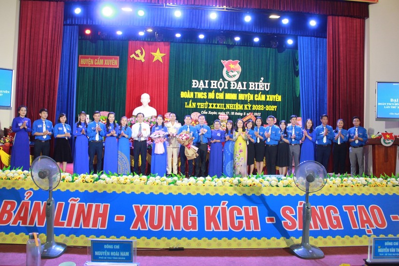 Ban chấp hành Đoàn TNCS Hồ Chí Minh nhiệm kỳ 2022-2027.