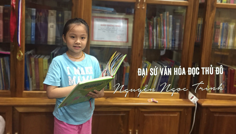 Đại sứ văn hóa đọc Thủ đô Nguyễn Ngọc Trinh.