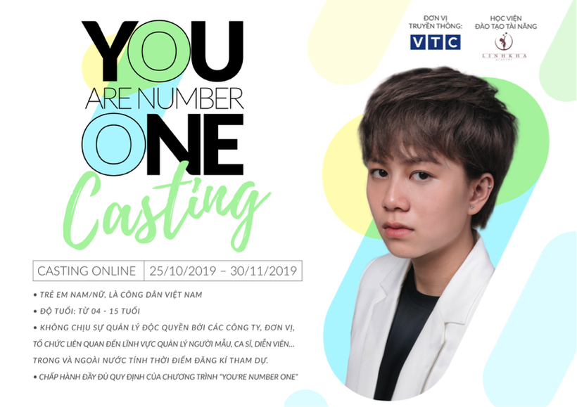 You"re Number One - Cuộc thi tìm kiếm tài năng Việt Nam thu hút hàng nghìn thí sinh đăng ký tham dự.

